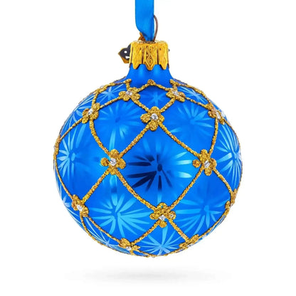 1897 Coronation Royal Glass Ball Christmas Ornament 2.4 Inches Cartsfy Inc.