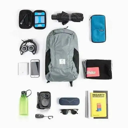 18L Hiking Backpack Lightweight Packable Backpack DailySale Navy Black Blue Navy-Black-Blue-Orange-Green-Gray-Rose Red-
