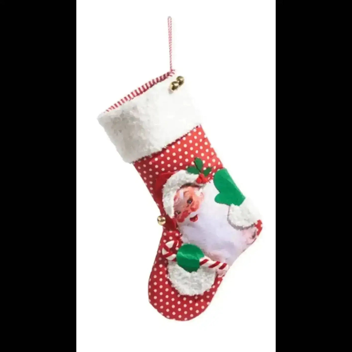 19" Retro Christmas Stocking - SNOWMAN Cartsfy Inc.