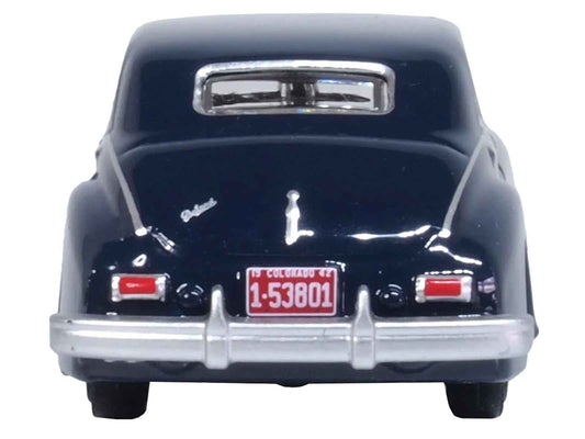 1942 Packard Clipper Touring Sedan Packard Blue 1/87 (HO) Scale Diecast Model Car by Oxford Diecast Cartsfy Inc.