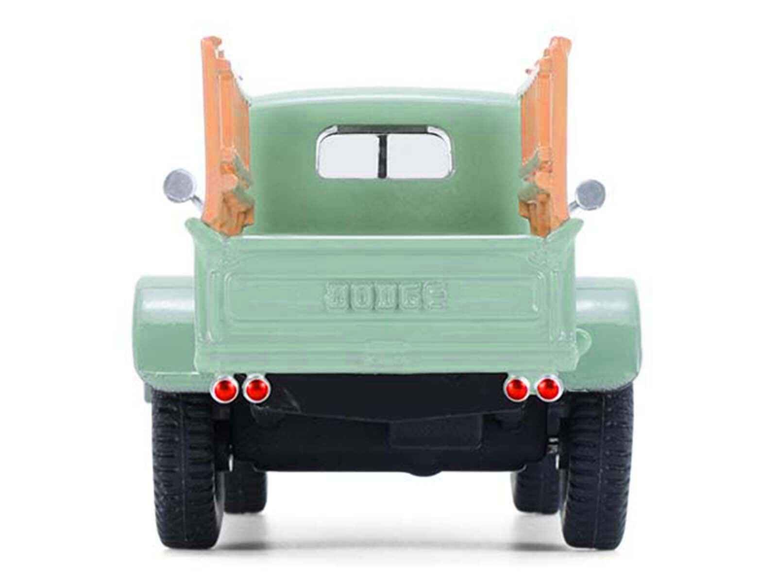 1946 Dodge Power Wagon Pickup Truck "Strawberry Farm" Green "Down on the Farm" Series 11 1/64 Diecast Model by Greenlight Miniature Motors Default Title Default Title-