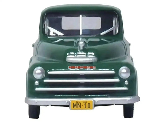 1948 Dodge B-1B Pickup Truck Green "Railway Express Agency" 1/87 (HO) Scale Diecast Model Car by Oxford Diecast Cartsfy Inc.