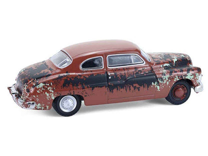 1949 Mercury Eight "Barn Find" Brown (Rusted) "Down on the Farm" Series 11 1/64 Diecast Model by Greenlight Cartsfy Inc.
