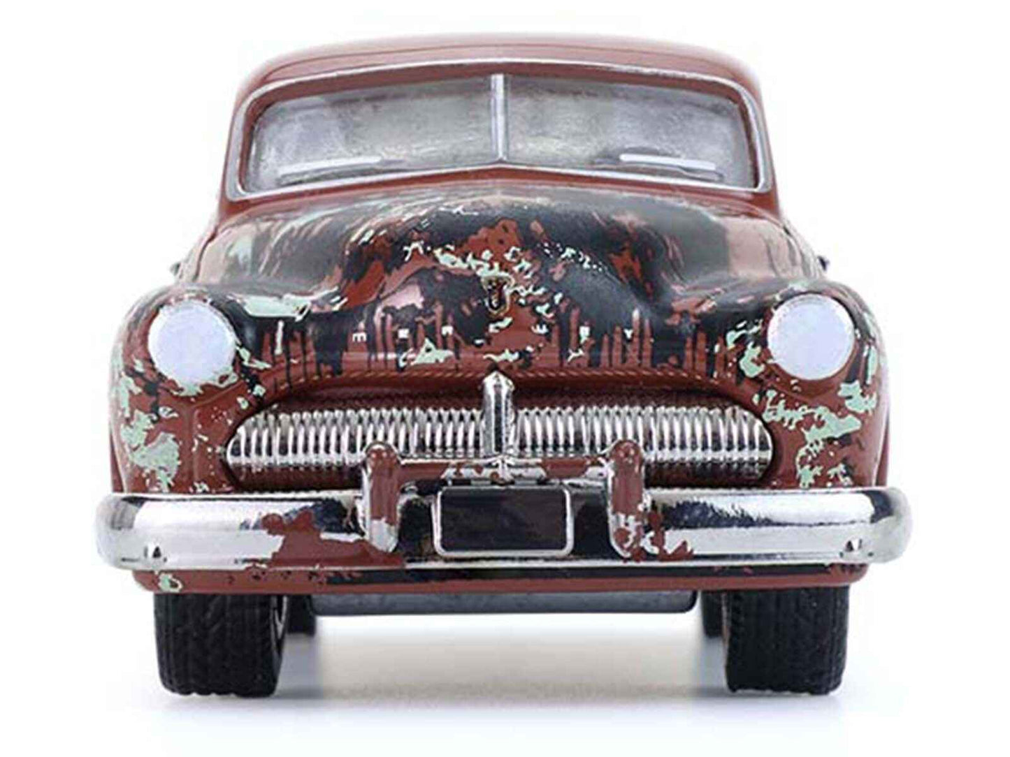 1949 Mercury Eight "Barn Find" Brown (Rusted) "Down on the Farm" Series 11 1/64 Diecast Model by Greenlight Cartsfy Inc.