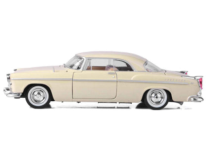 1955 Chrysler C300 Cream "Timeless Legends" Series 1/24 Diecast Model Car by Motormax Miniature Motors Default Title Default Title-