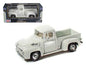1956 Ford F-100 Pickup Truck White 1/24 Diecast Model Car by Motormax Cartsfy Inc.