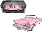 1957 Buick Roadmaster Convertible Pink and White 1/18 Diecast Model Car by Motormax Cartsfy Inc.