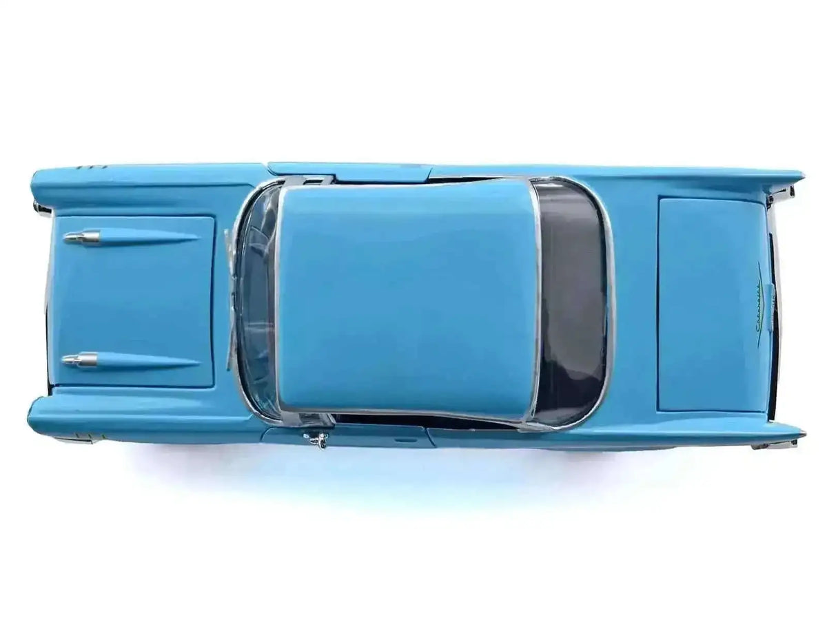 1957 Chevrolet Bel Air Light Blue Diecast Model Car Cartsfy Inc.