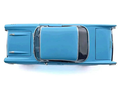 1957 Chevrolet Bel Air Light Blue "Timeless Legends" Series 1/24 Diecast Model Car by Motormax Cartsfy Inc.