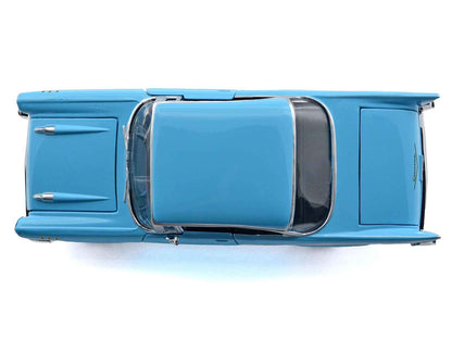 1957 Chevrolet Bel Air Light Blue "Timeless Legends" Series 1/24 Diecast Model Car by Motormax Cartsfy Inc.