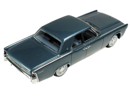 1962 Lincoln Continental Oxford Gray Metallic with Blue Interior Limited Edition to 200 pieces Worldwide 1/43 Model Car by Goldvarg Collection Miniature Motors Default Title Default Title-