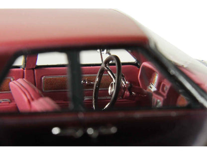 1962 Lincoln Continental Royal Red Metallic with Red Interior Limited Edition to 200 pieces Worldwide 1/43 Model Car by Goldvarg Collection Cartsfy Inc.