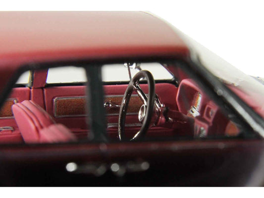 1962 Lincoln Continental Royal Red Metallic with Red Interior Limited Edition to 200 pieces Worldwide 1/43 Model Car by Goldvarg Collection Cartsfy Inc.