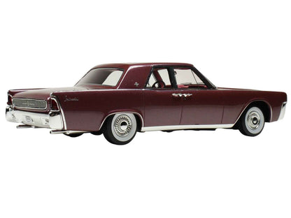 1962 Lincoln Continental Royal Red Metallic with Red Interior Limited Edition to 200 pieces Worldwide 1/43 Model Car by Goldvarg Collection Cartsfy Inc.
