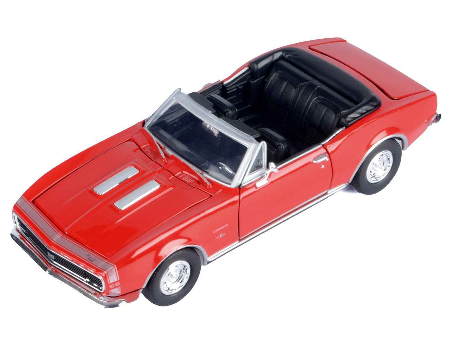 1967 Chevrolet Camaro SS Convertible Burgundy 1/24 Diecast Model Car by Motormax Cartsfy Inc.