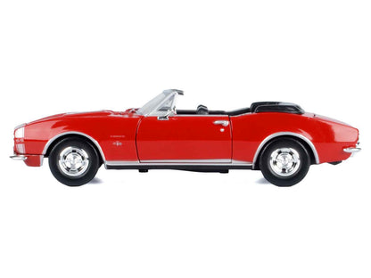 1967 Chevrolet Camaro SS Convertible Burgundy 1/24 Diecast Model Car by Motormax Cartsfy Inc.