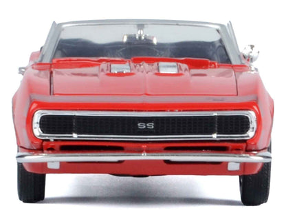 1967 Chevrolet Camaro SS Convertible Burgundy 1/24 Diecast Model Car by Motormax Cartsfy Inc.