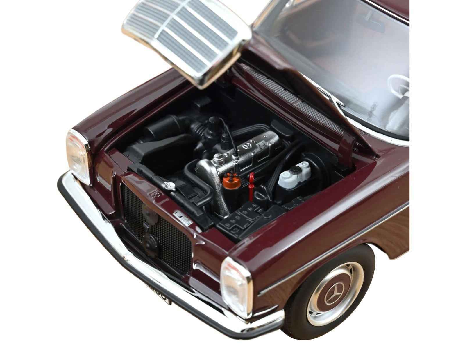 1968 Mercedes-Benz 200 Dark Red Brown 1/18 Diecast Model Car by Norev Cartsfy Inc.