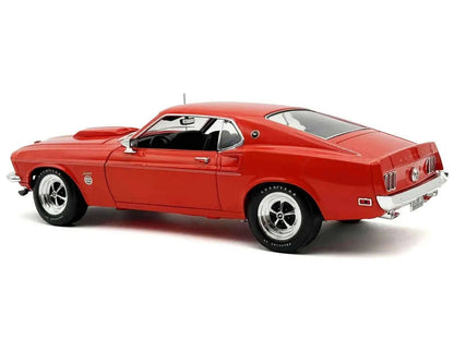 1969 Ford Mustang Limited Edition 600 Flower Power Red Limited Edition to 300 pieces Worldwide 1/18 Diecast Model Car by ACME Miniature Motors Default Title Default Title-