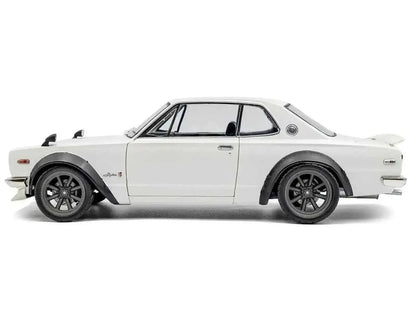 1970 Nissan Skyline (C10) Hakosuka RHD (Right Hand Drive) White 1/18 Diecast Model Car by Solido Cartsfy Inc.