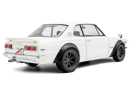 1970 Nissan Skyline (C10) Hakosuka RHD (Right Hand Drive) White 1/18 Diecast Model Car by Solido Cartsfy Inc.