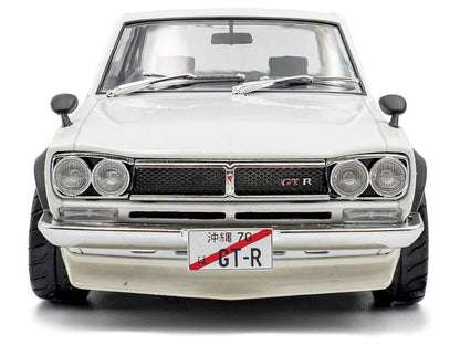 1970 Nissan Skyline (C10) Hakosuka RHD (Right Hand Drive) White 1/18 Diecast Model Car by Solido Cartsfy Inc.