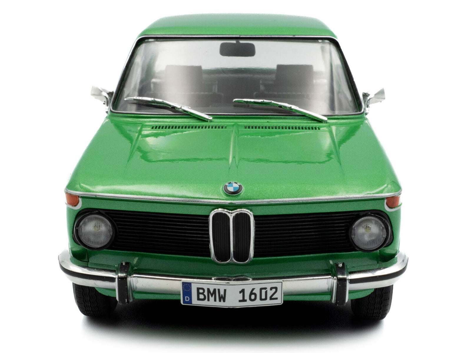 1971 BMW 1602 Taiga Green Metallic 1/18 Diecast Model Car by Solido Miniature Motors Default Title Default Title-