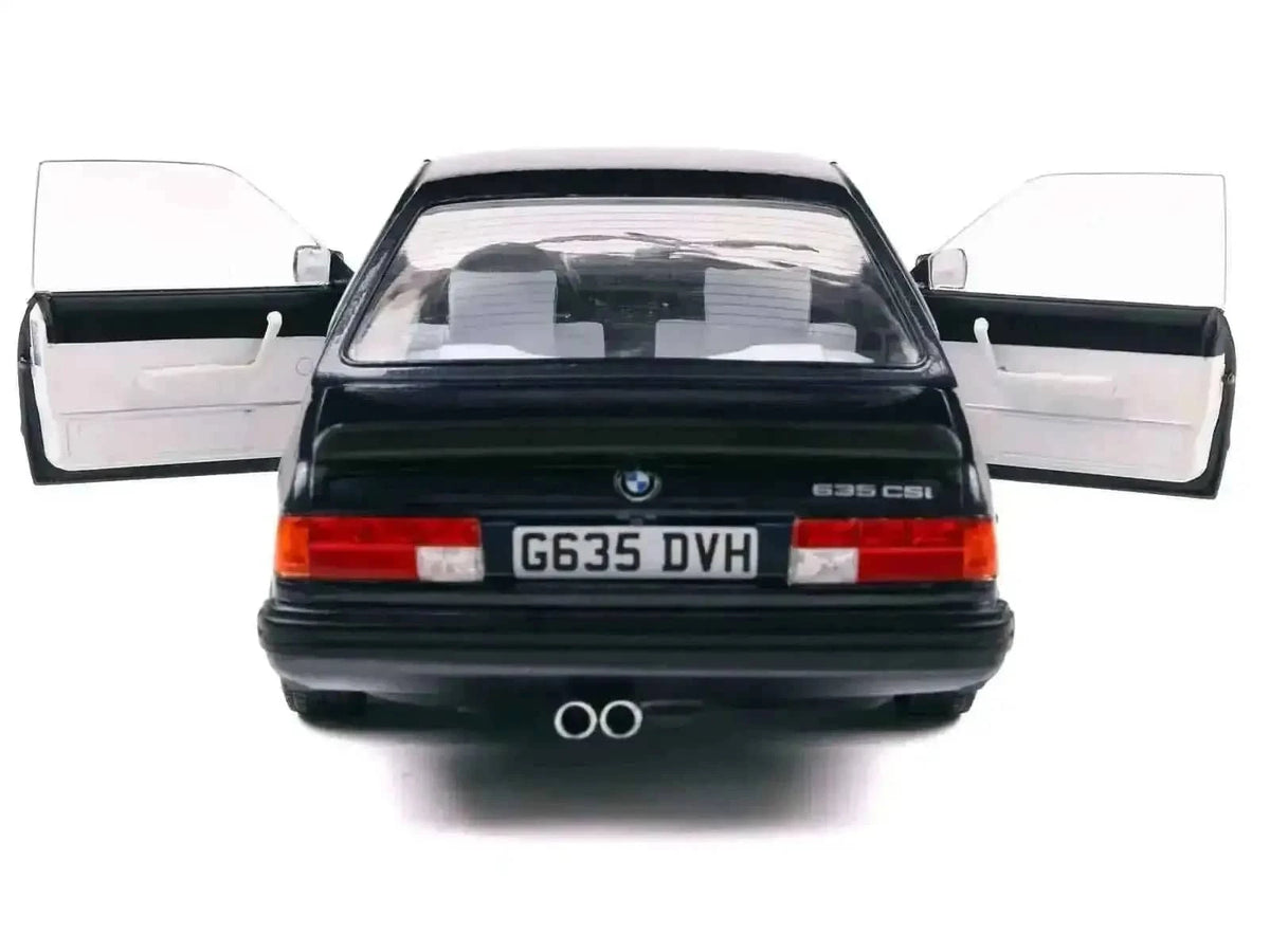 1984 BMW 635 CSI (E24) Macau Blue Metallic 1/18 Diecast Model Car by Solido Cartsfy Inc.