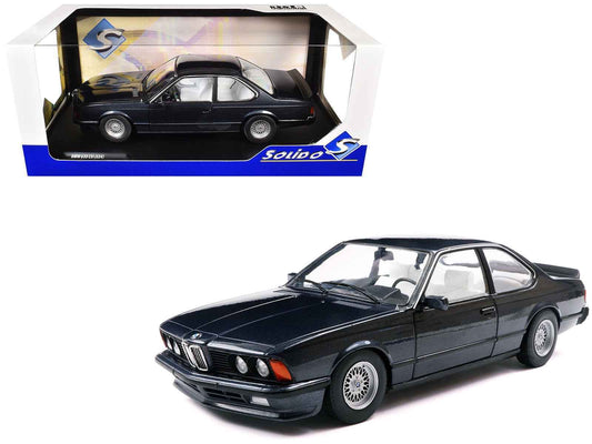 1984 BMW 635 CSI (E24) Macau Blue Metallic 1/18 Diecast Model Car by Solido Cartsfy Inc.