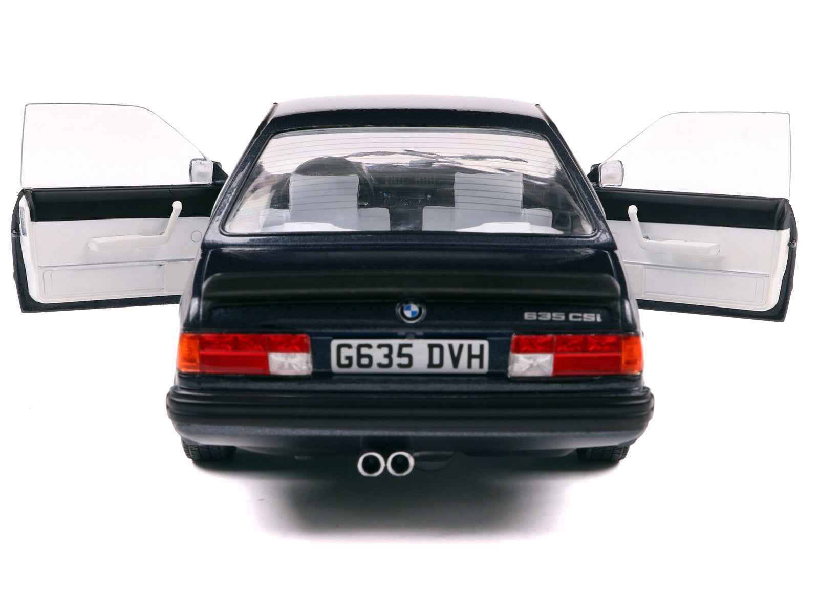 1984 BMW 635 CSI (E24) Macau Blue Metallic 1/18 Diecast Model Car by Solido Cartsfy Inc.