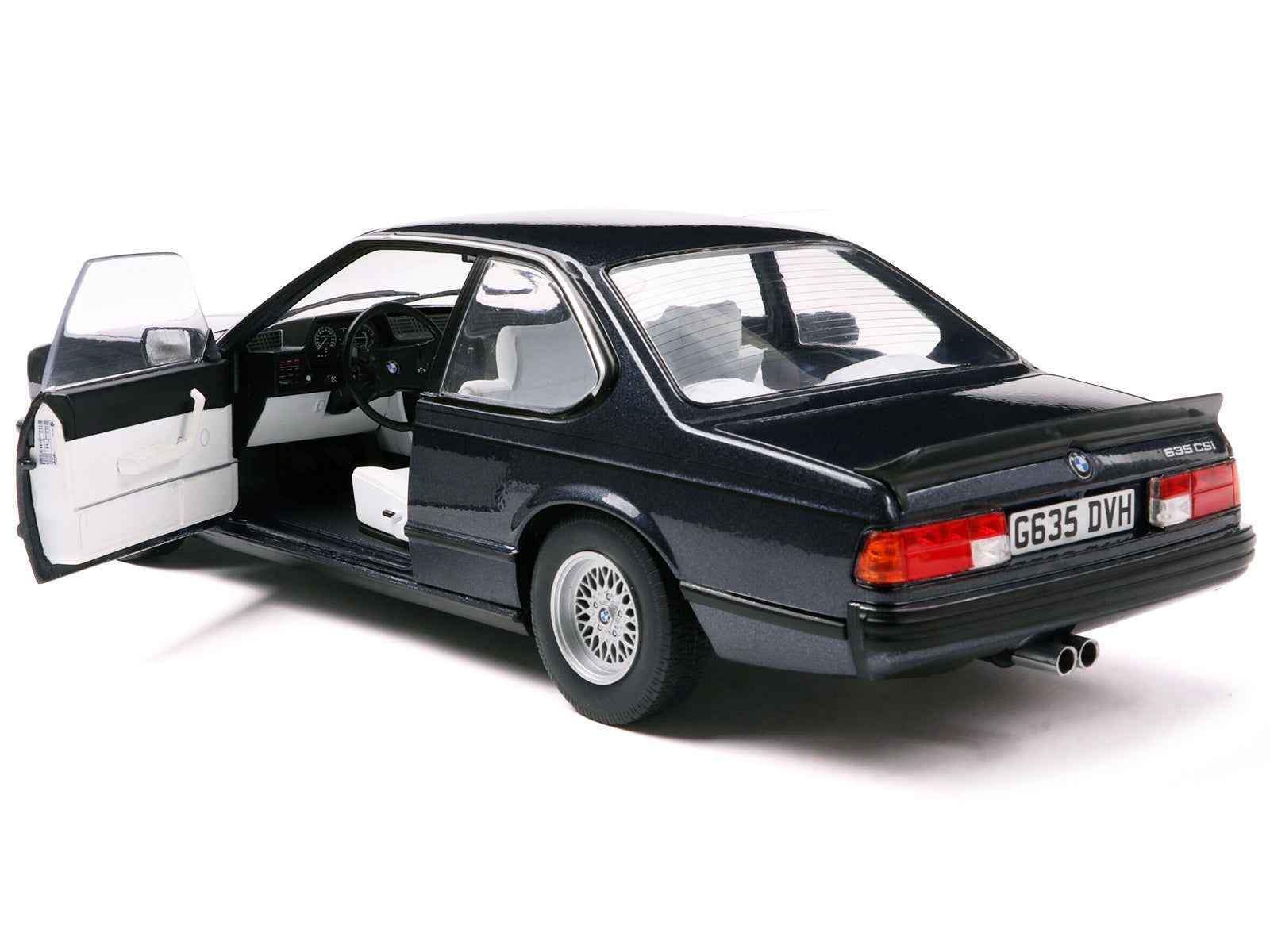 1984 BMW 635 CSI (E24) Macau Blue Metallic 1/18 Diecast Model Car by Solido Cartsfy Inc.
