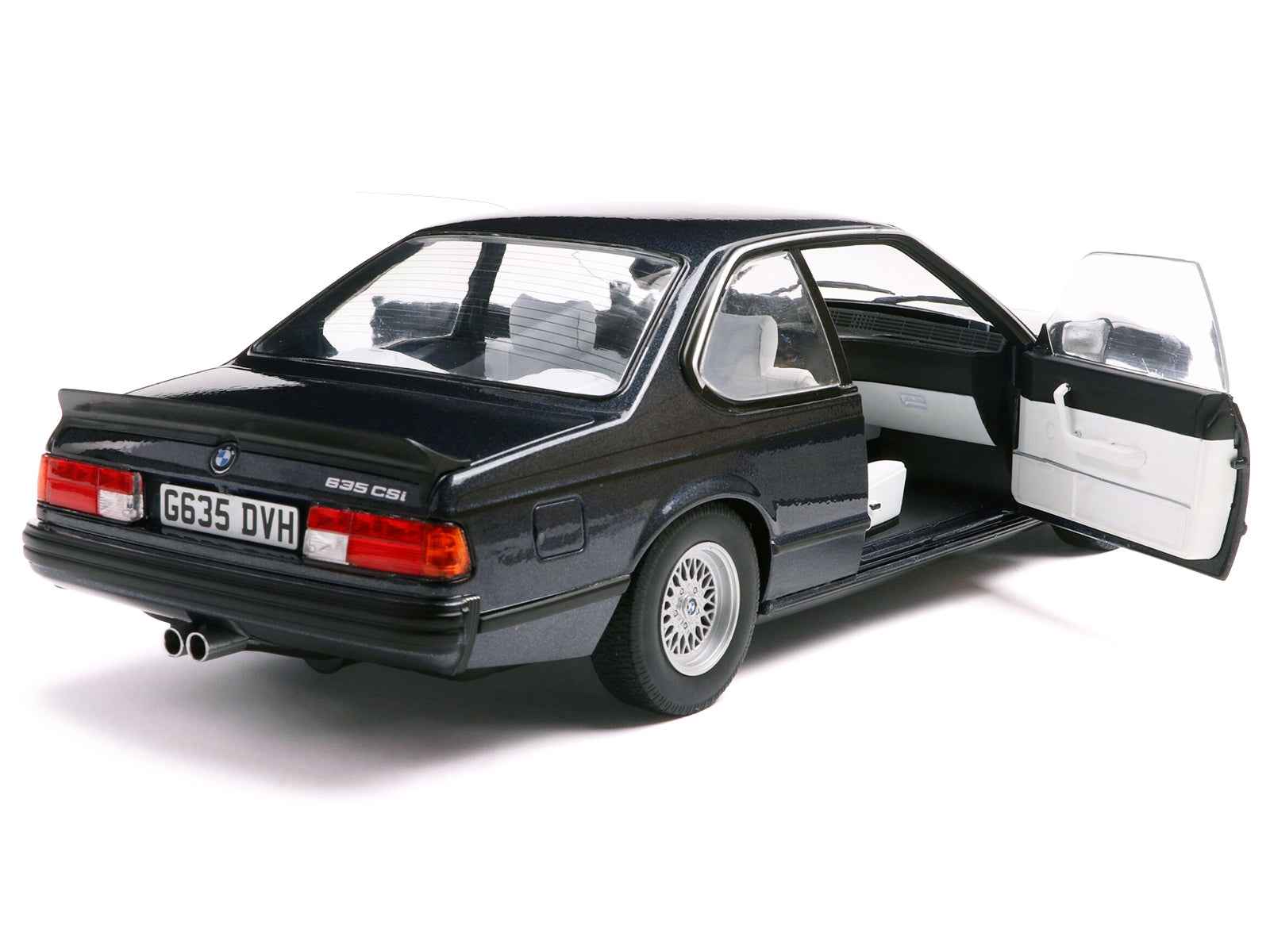 1984 BMW 635 CSI (E24) Macau Blue Metallic 1/18 Diecast Model Car by Solido Cartsfy Inc.