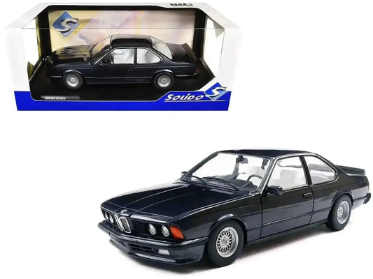 1984 BMW 635 CSI (E24) Macau Blue Metallic Diecast Model Car