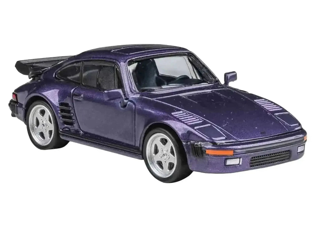 1986 RUF BTR Slantnose Prussian Blue Metallic 1/64 Diecast Model Car by Paragon Models Cartsfy Inc.