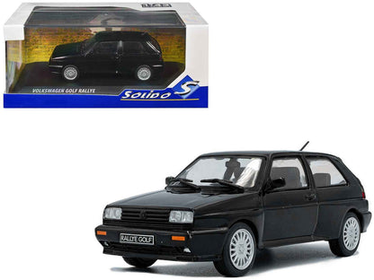 1989 Volkswagen Golf Rallye G60 Black 1/43 Diecast Model Car by Solido Cartsfy Inc.
