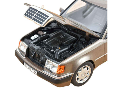 1990 Mercedes-Benz 500 E Impala Brown Metallic 1/18 Diecast Model Car by Norev Cartsfy Inc.