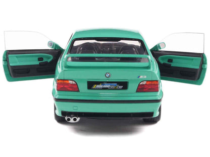 1991 BMW E36 M3 "Solido Works" Mint Green with Mint Green Interior 1/18 Diecast Model Car by Solido Miniature Motors Default Title Default Title-