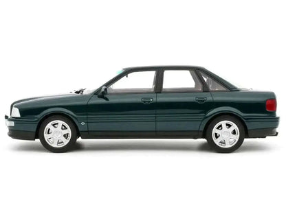 1993 Audi S2 Sedan Emerald Green Metallic Limited Edition to 2000 pieces Worldwide 1/18 Model Car by Otto Mobile Cartsfy Inc.
