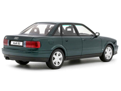 1993 Audi S2 Sedan Emerald Green Metallic Limited Edition to 2000 pieces Worldwide 1/18 Model Car by Otto Mobile Miniature Motors Default Title Default Title-