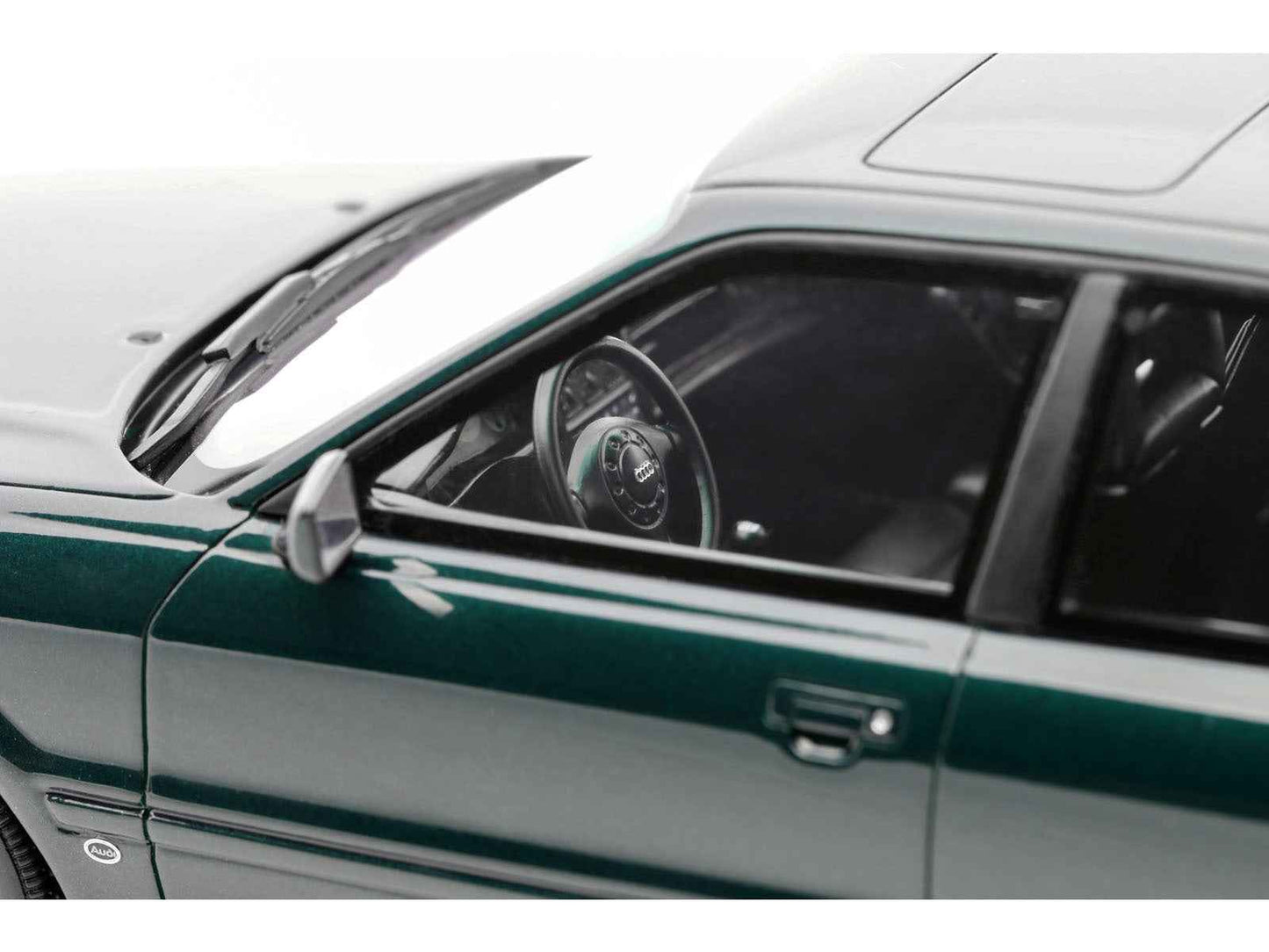 1993 Audi S2 Sedan Emerald Green Metallic Limited Edition to 2000 pieces Worldwide 1/18 Model Car by Otto Mobile Miniature Motors Default Title Default Title-