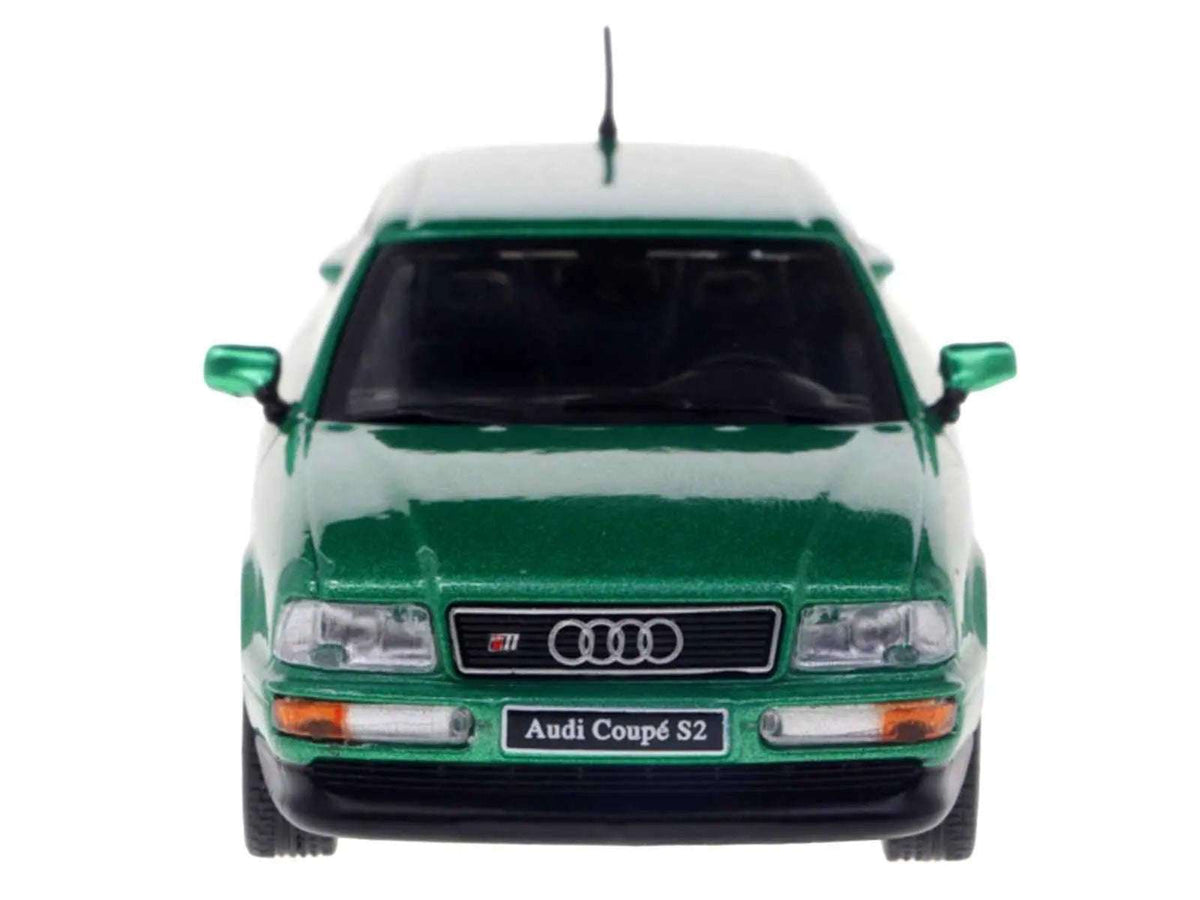 1994 Audi Coupe S2 Cricket Green Metallic 1/43 Diecast Model Car by Solido Cartsfy Inc.