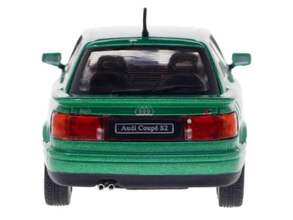 1994 Audi Coupe S2 Cricket Green Metallic 1/43 Diecast Model Car by Solido Cartsfy Inc.