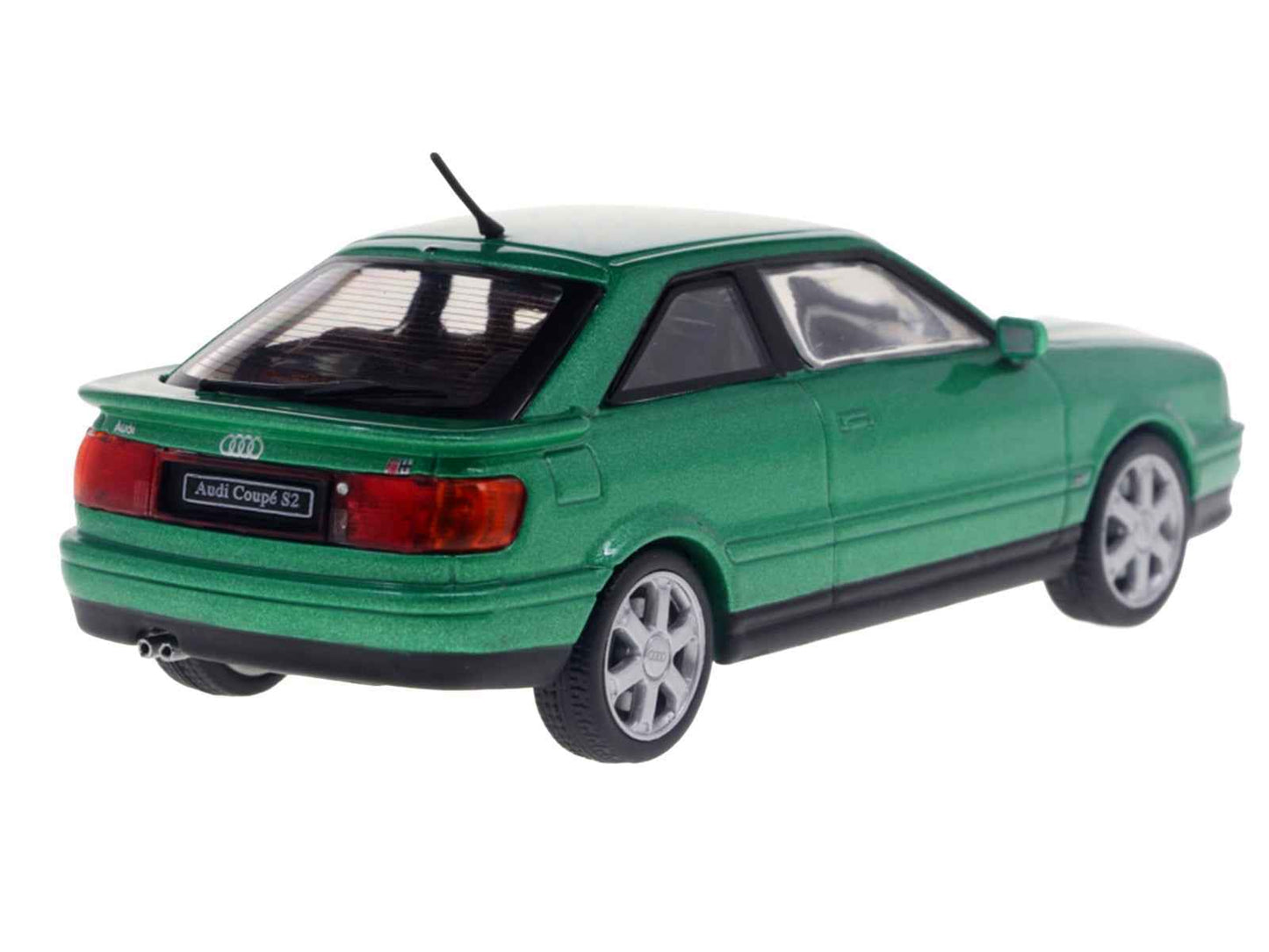 1994 Audi Coupe S2 Cricket Green Metallic 1/43 Diecast Model Car by Solido Cartsfy Inc.