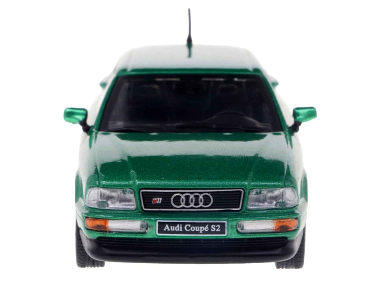 1994 Audi Coupe S2 Cricket Green Metallic 1/43 Diecast Model Car by Solido Cartsfy Inc.