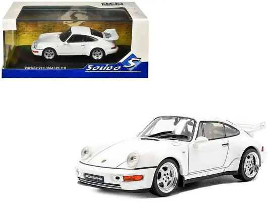 1994 Porsche 911 (964) RS 3.8 Diecast Model Car in Grand Prix White