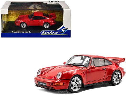 1994 Porsche 911 (964) RS 3.8 Guards Red 1/43 Diecast Model Car by Solido Cartsfy Inc.