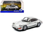 1994 Porsche 911 (964) RS Silver Metallic with Black Stripes 1/43 Diecast Model Car by Solido Cartsfy Inc.