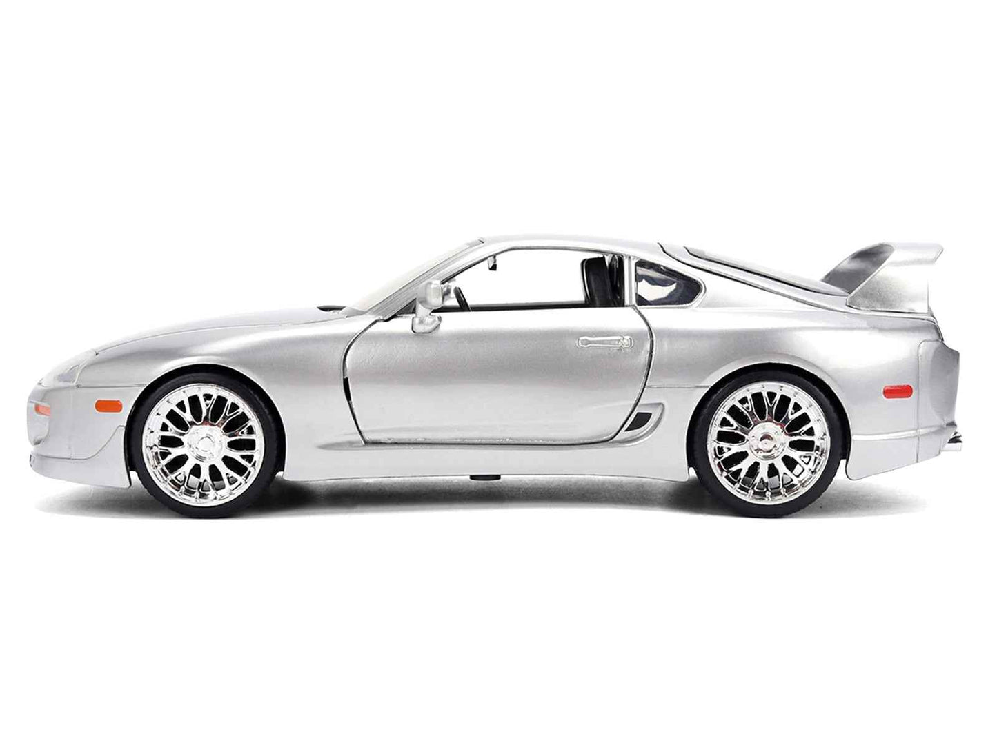 1995 Toyota Supra Silver Metallic "JDM Tuners" Series 1/24 Diecast Model Car by Jada Cartsfy Inc.