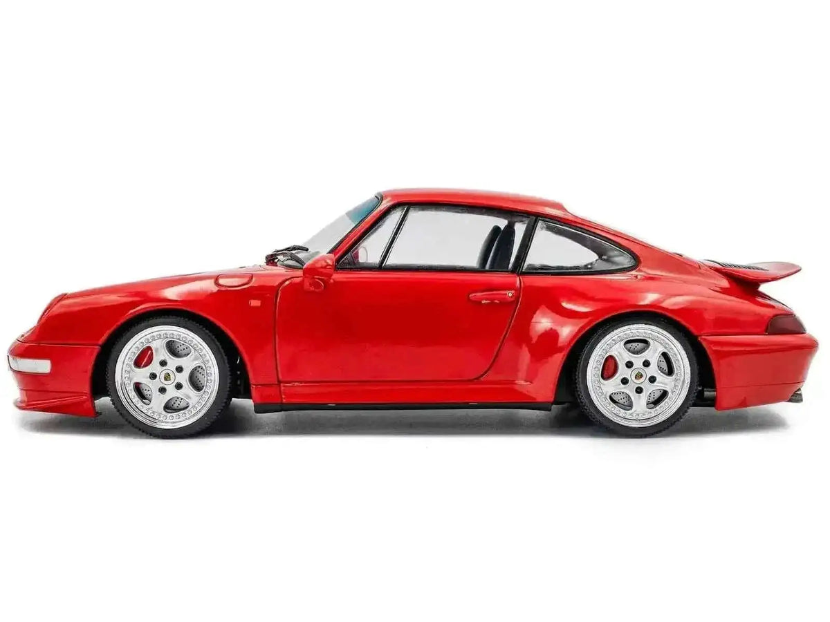 1997 Porsche 911 (993) Carrera RS Guards Red 1/18 Diecast Model Car by Solido Cartsfy Inc.