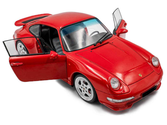 1997 Porsche 911 (993) Carrera RS Guards Red 1/18 Diecast Model Car by Solido Cartsfy Inc.